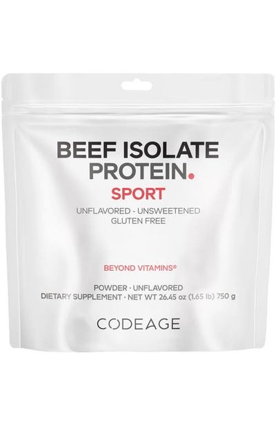 Codeage Codeage Grass-Fed Beef Isolate Protein Powder Supplement