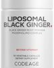 Codeage Codeage Liposomal Black Ginger Supplement, Kaempferia Parviflora Root Powder - 1