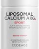 Codeage Codeage Liposomal Calcium AKG Alpha Ketoglutarate Supplement - 1