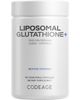 Codeage Codeage Liposomal Glutathione+ 1000mg, Vitamin C, Antioxidant Supplement - 1