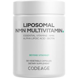 Codeage Codeage Liposomal NMN Multivitamin 500mg, Nicotinamide Mononucleotide