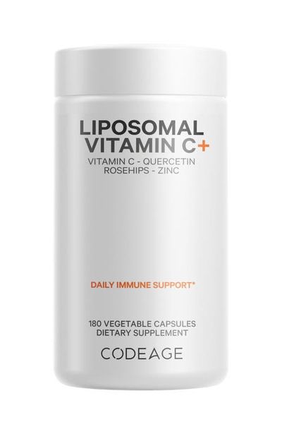 Codeage Codeage Liposomal Vitamin C 1500mg + Zinc Supplement