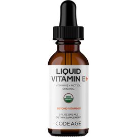 Codeage Codeage Liquid Vitamin E USDA-Certified Organic Supplement