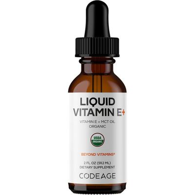 Codeage Codeage Liquid Vitamin E USDA-Certified Organic Supplement
