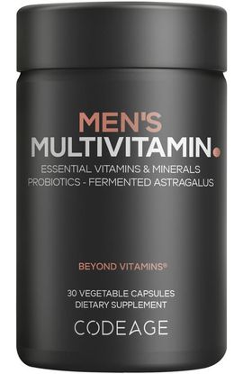 Codeage Codeage Men's Multivitamin, Vitamin A, C, D3, E, B12, Zinc, Selenium, Chromium, Probiotics