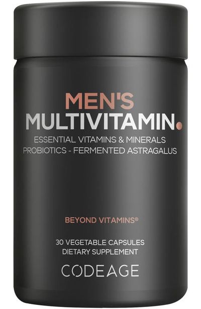 Codeage Codeage Men's Multivitamin, Vitamin A, C, D3, E, B12, Zinc, Selenium, Chromium, Probiotics