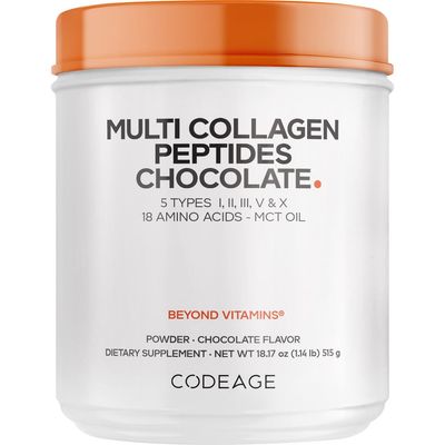 Codeage Codeage Multi Collagen Peptides Protein Chocolate Powder Supplement