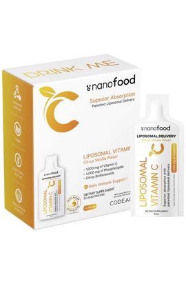 Codeage Codeage Nanofood Liposomal Vitamin C + E Liquid Supplement