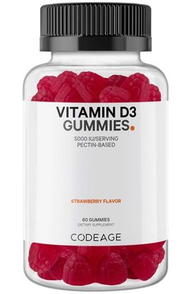 Codeage Codeage Vitamin D3 Gummies - Vitamin D 5000 IU Supplement