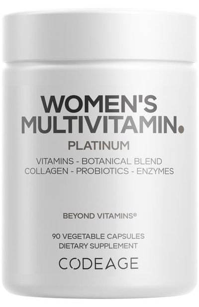 Codeage Codeage Women's Multivitamin Platinum, Vitamins A D3 K1 K2 B12