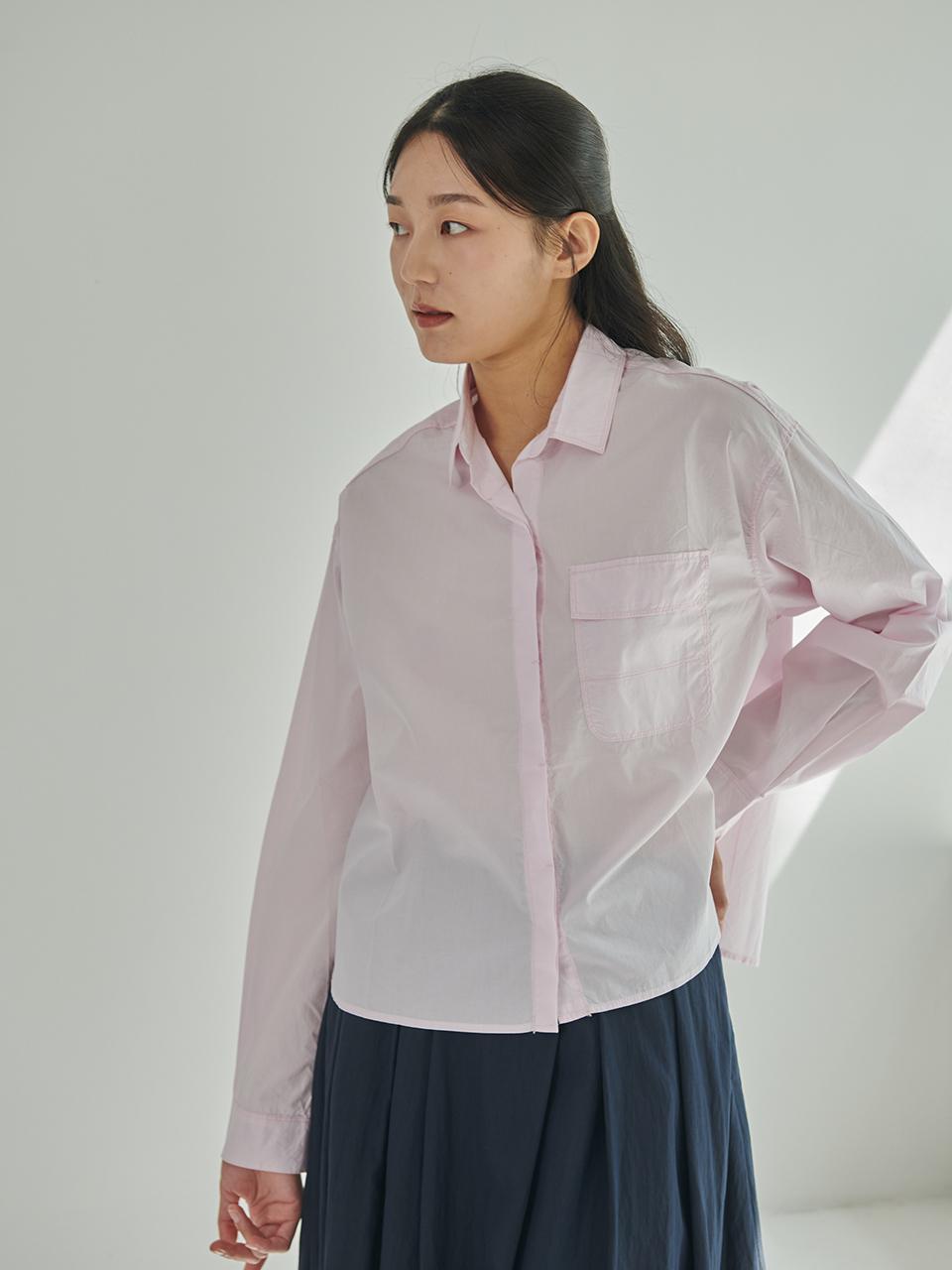 Coett a washed cotton shirt