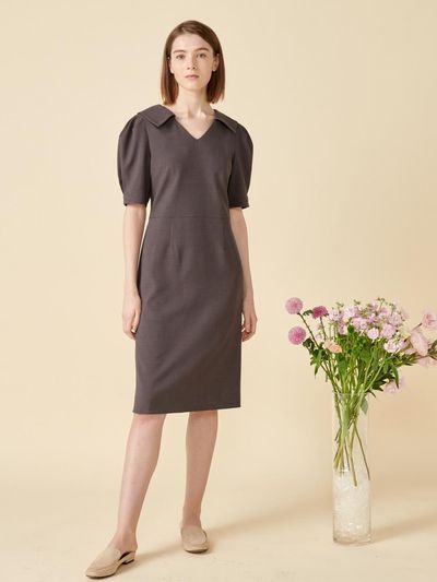 Coett Jane dress Coett Jane Dress Charcoal