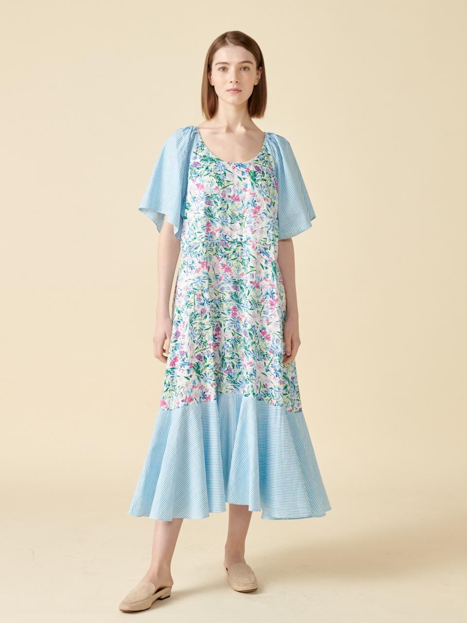 Coett linen garden party dress Coett Linen GardenParty D