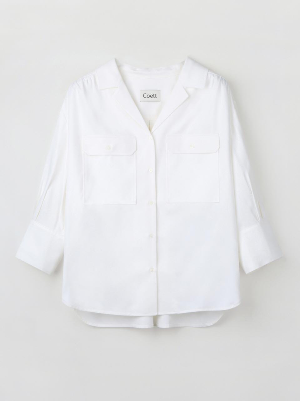 Coett Loose-fit Rayon Wide Pocket Shirt