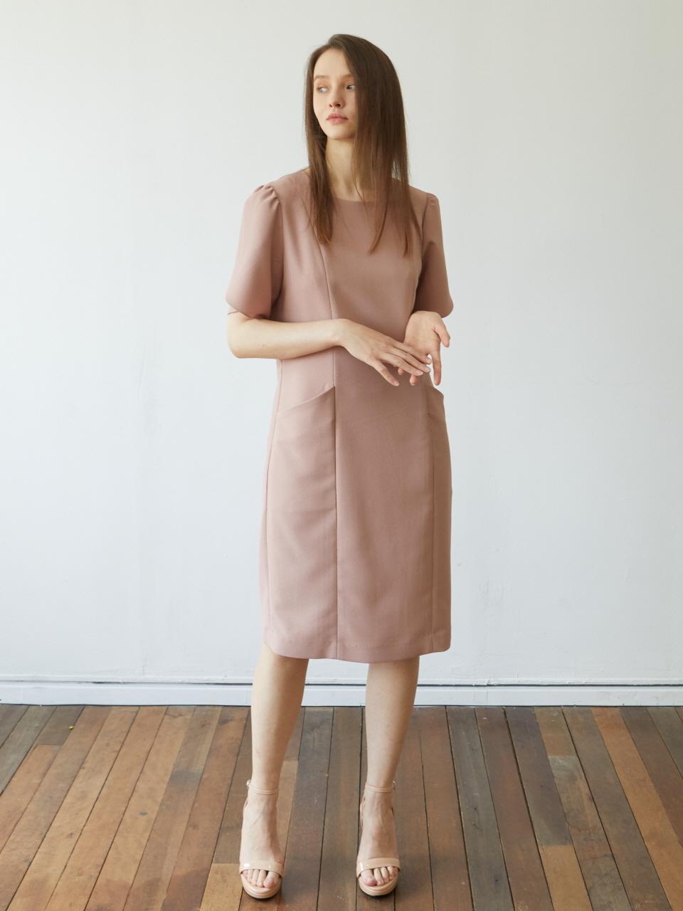 Coett Tulip Sleeve Dress