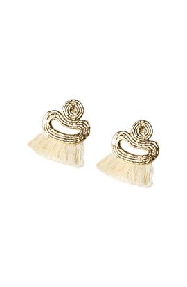 COG COG Sonia Tassel Earrings - 14K Gold Plate