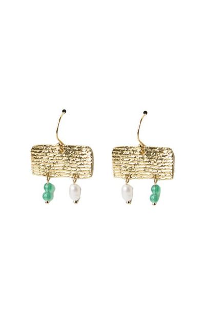 COG COG Vessel Earrings- 14K Gold Plate 