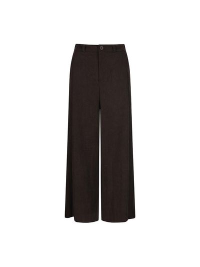 COIINCOS Corduroy Pin-tuck Wide Loose Pants (DW4WL179)