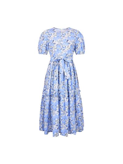 COIINCOS Floral Pattern Long Dress (DW5MO307)