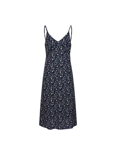 COIINCOS Flower Sleeveless Long Dress (DW5MO311)