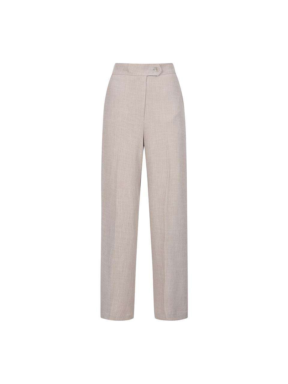 COIINCOS Front Button Straight Slacks Pants (DW5ML188)