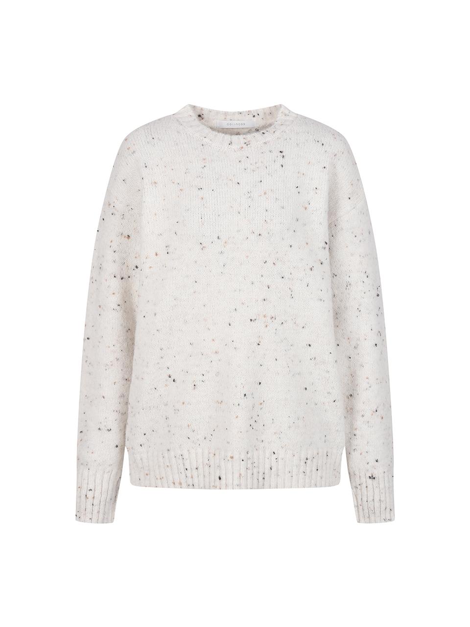 COIINCOS Heathered Loose-fit Boucle Knit Sweater (DK5SP650)
