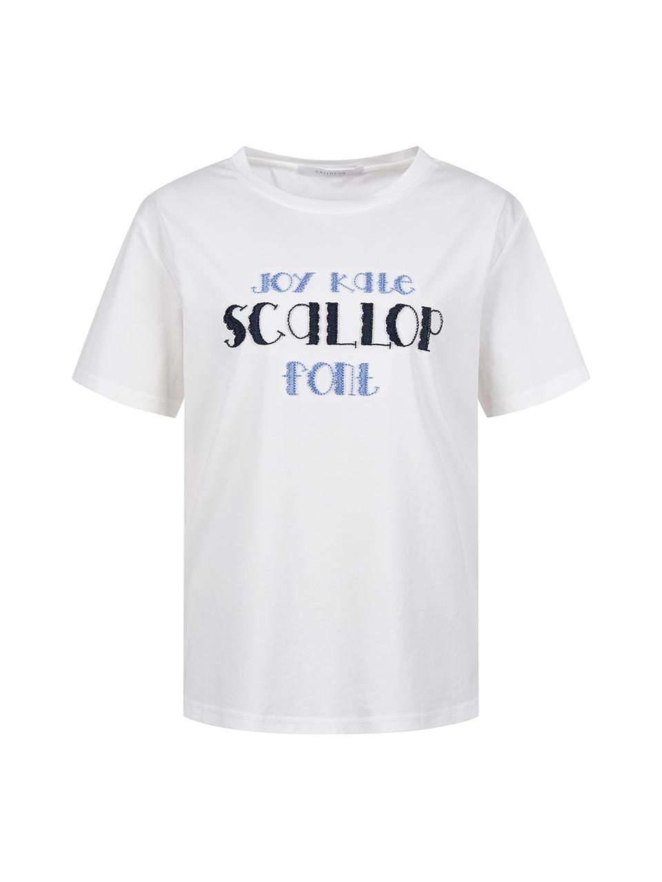 COIINCOS Lettering Short-Sleeve T-shirt (DZ5ME051)