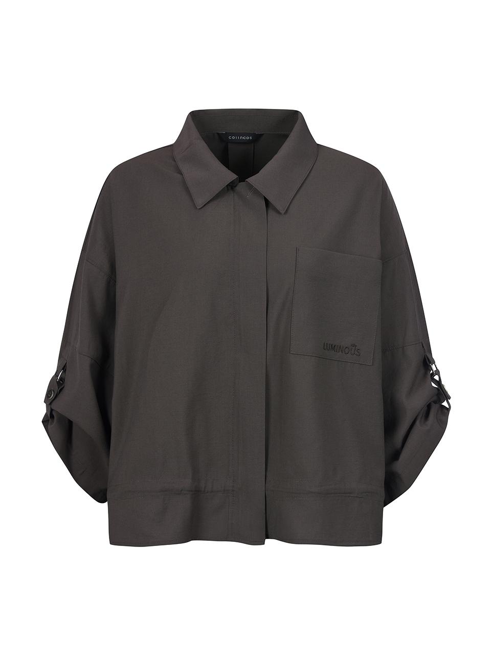 COIINCOS Roll-up String Zip-up Jacket (DW5MJ106)