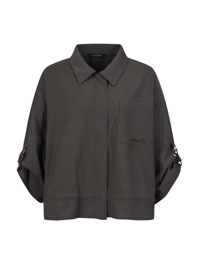 COIINCOS Roll-up String Zip-up Jacket (DW5MJ106)