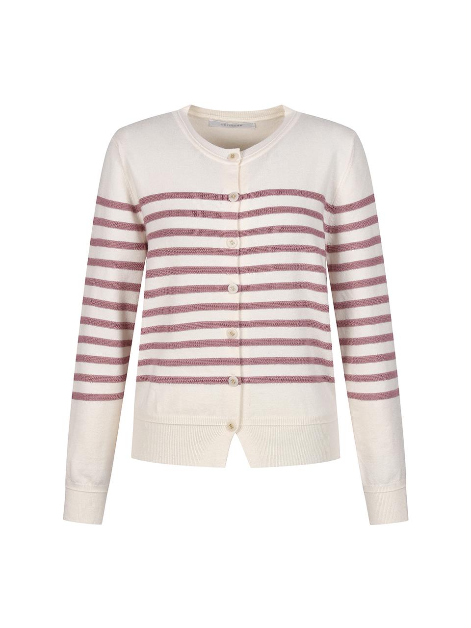 COIINCOS Round Stripe Cardigan_DK4AD600