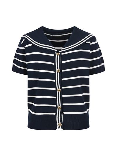 COIINCOS Sailor Collar Cardigan (DZ5MD053)
