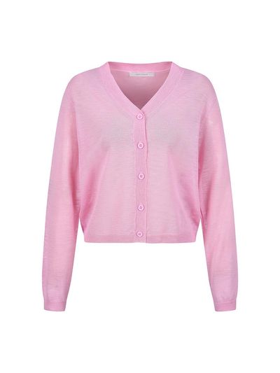 COIINCOS Simple V-neck Cardigan (DZ5MD048)