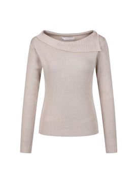 COIINCOS Unbalanced Boat Neck Knitwear_DK4AP656