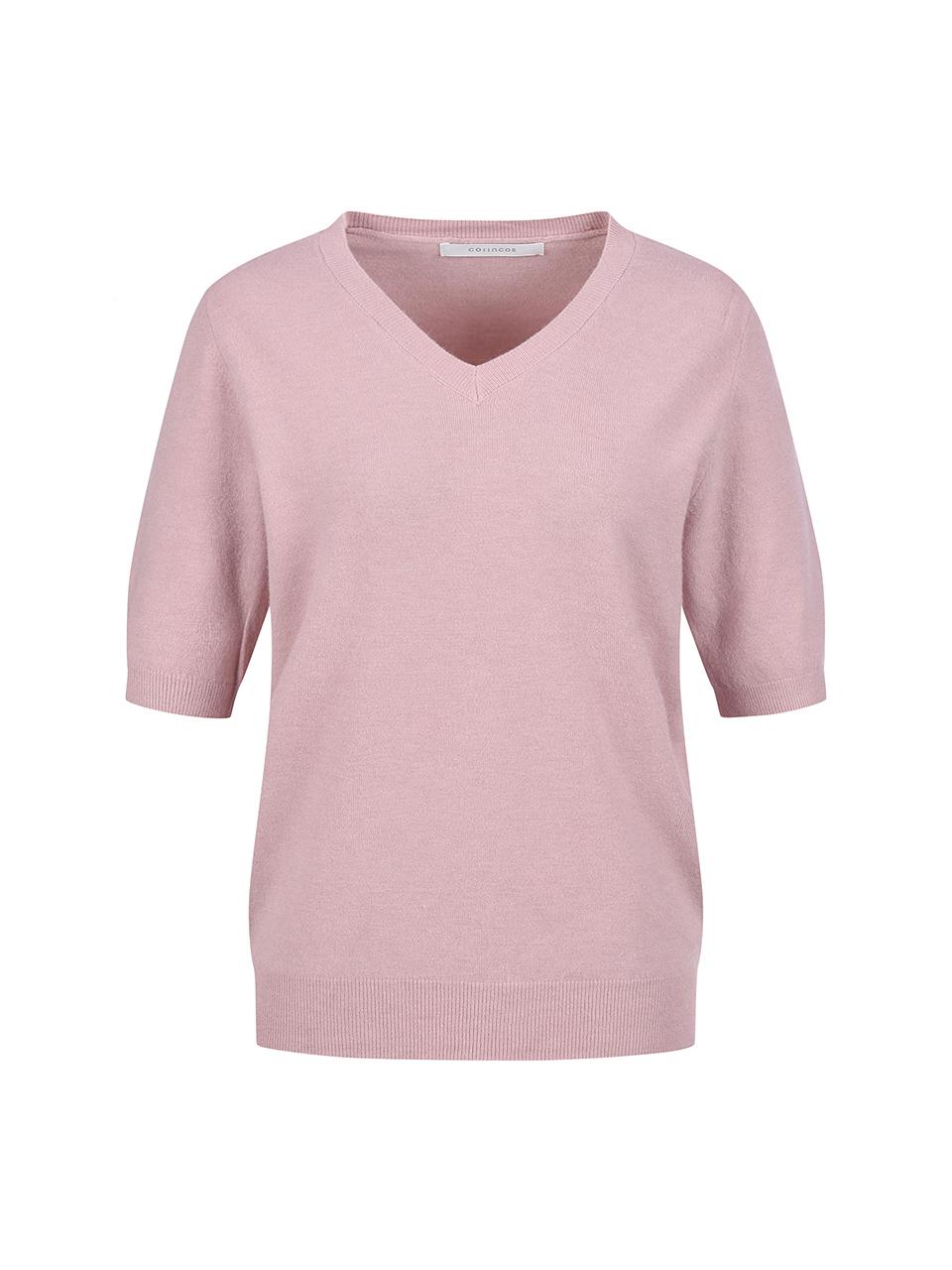COIINCOS V-neck Short Sleeve Regular Fit Knit (DZ5SP066)