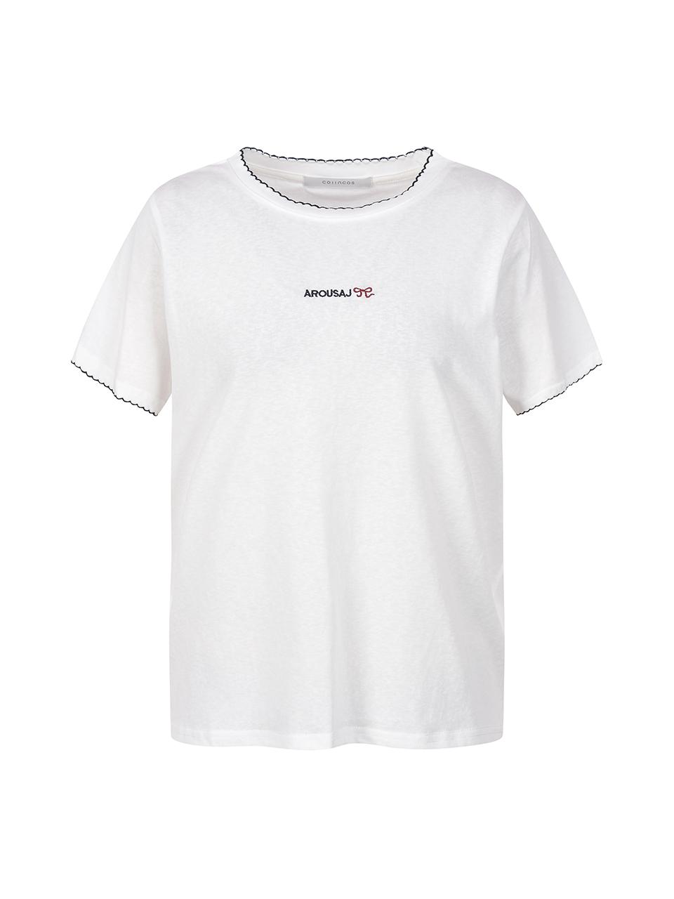COIINCOS Wave Line Short Sleeve T-shirt (DZ5ME052)