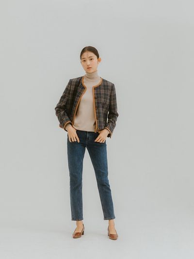 COIVANT Lecco Plaid Jacket