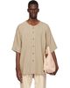 colbo colbo Beige Baseball Shirt - 1