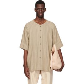 colbo colbo Beige Baseball Shirt