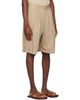 colbo colbo Beige Dress Shorts - 2