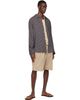 colbo colbo Beige Dress Shorts - 4