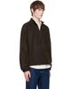 colbo colbo Brown Half Zip Sweater - 2
