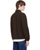 colbo colbo Brown Half Zip Sweater - 3