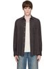 colbo colbo Brown Pen Shirt - 1