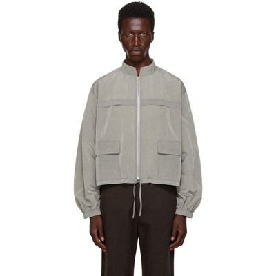 colbo colbo Gray Ripstop Track Jacket