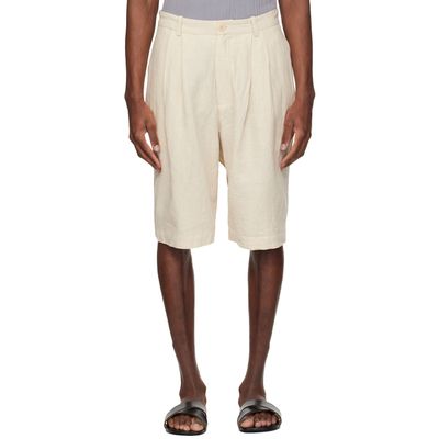 colbo colbo Off-White Dress Shorts