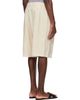 colbo colbo Off-White Dress Shorts - 3