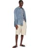 colbo colbo Off-White Dress Shorts - 4