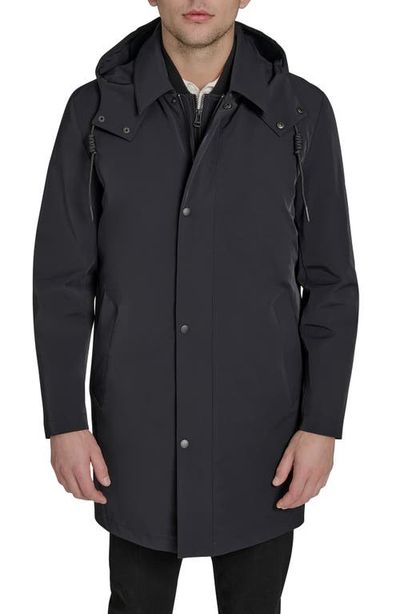 Cole Haan Cole Haan 3-in-1 Hooded Mackintosh