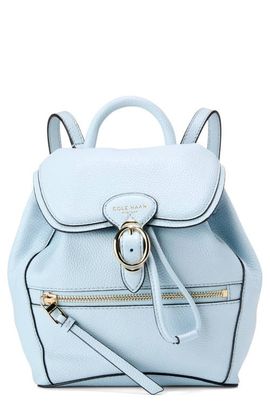 Cole Haan Cole Haan Alexandria Small Flap Leather Backpack