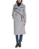 Cole Haan Cole Haan Asymmetric Belted Wool Blend Coat - 1